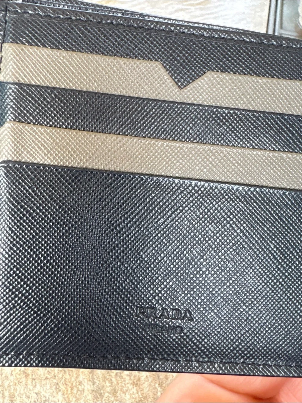 Prada saffiano leather